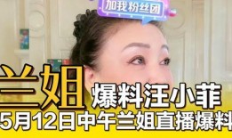 兰姐爆料汪小菲视频在线观看,独家在线观看幕后真相