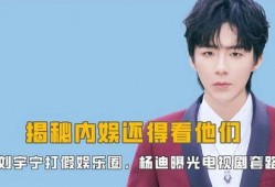 娱乐圈杨迪爆料视频合集,揭秘明星幕后故事